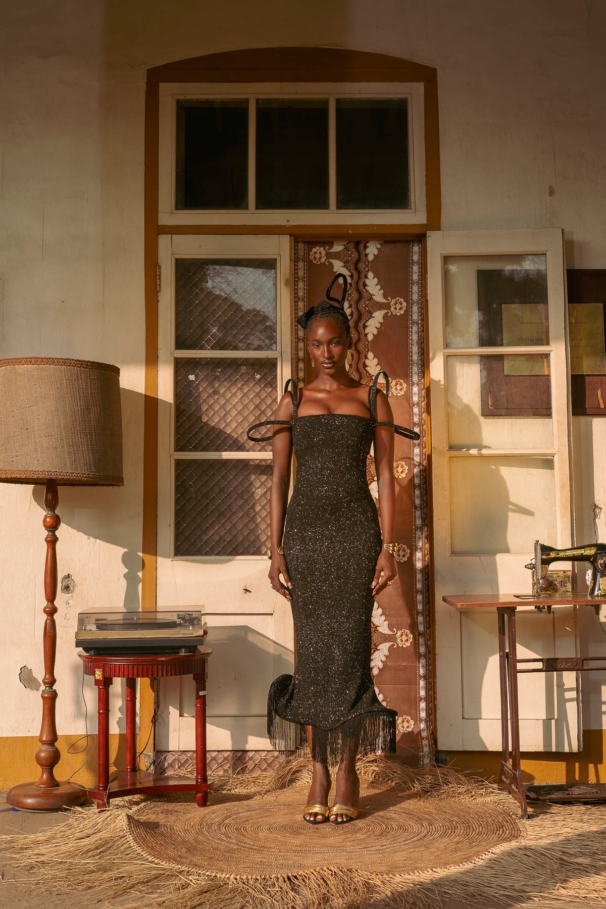 STARRY CHANDELIER DRESS