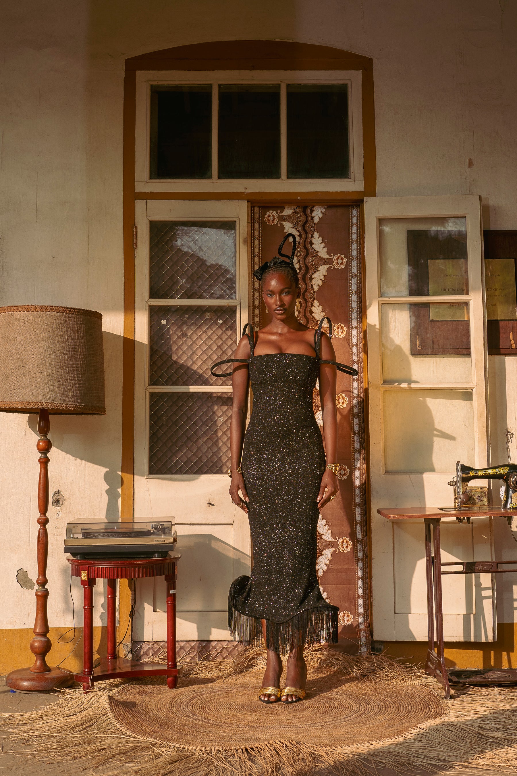 STARRY CHANDELIER DRESS