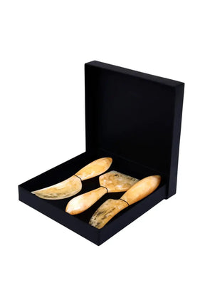 Resin Cheese Knife, Peach  (set Of 3)  - 6 Inches