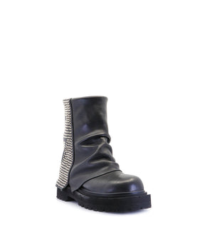 Iconic Black Studded Boots Icon