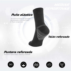 PACK DE 3 MEDIAS TENNIS