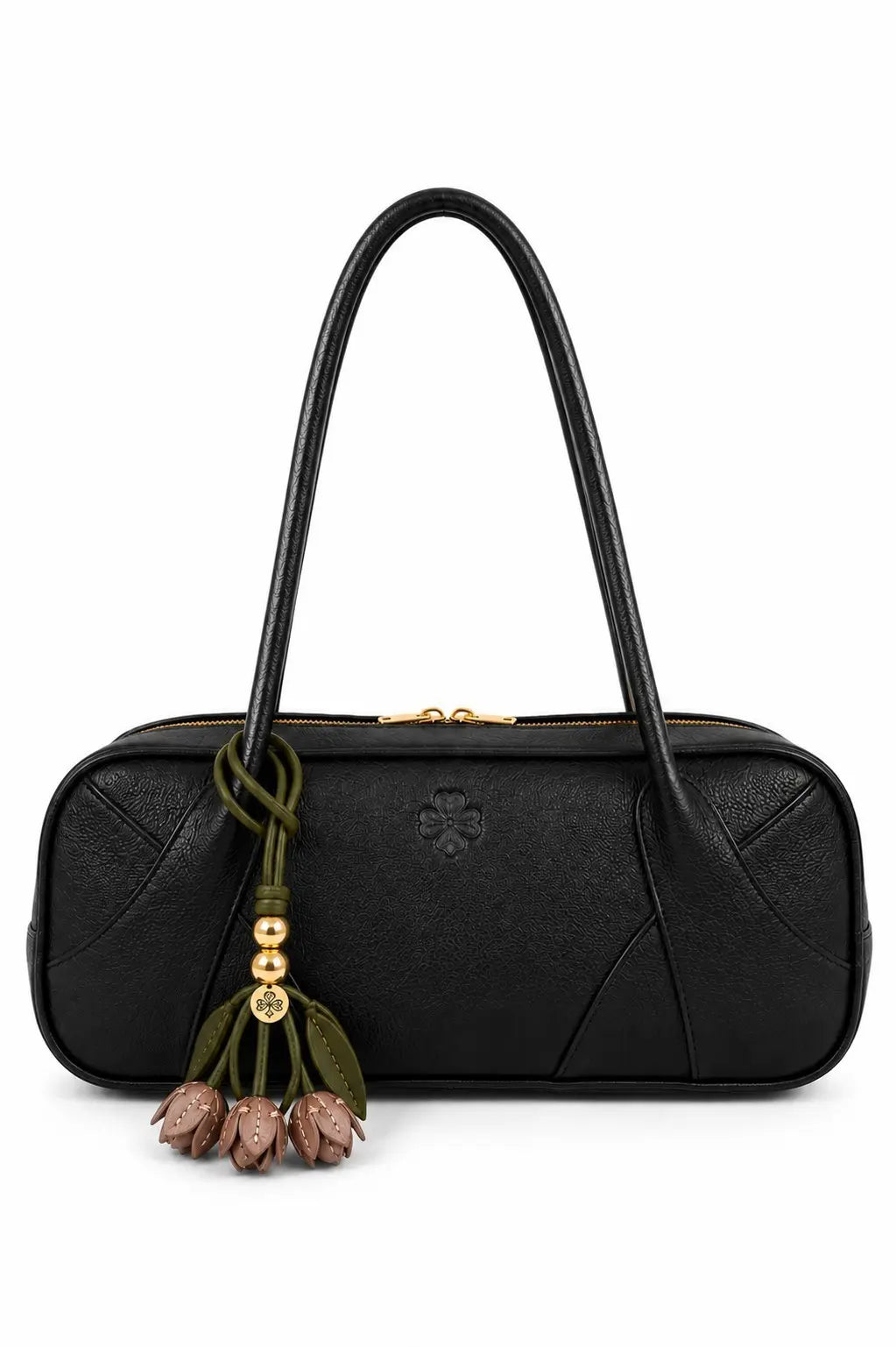 Harvest Leather Purse Charm