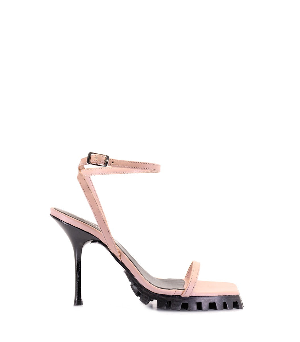 Mauve Eco-Friendly Heeled Sandals Fresh
