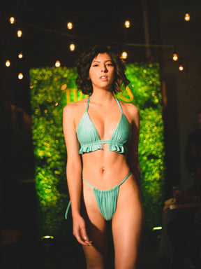 Mint Bikini Top