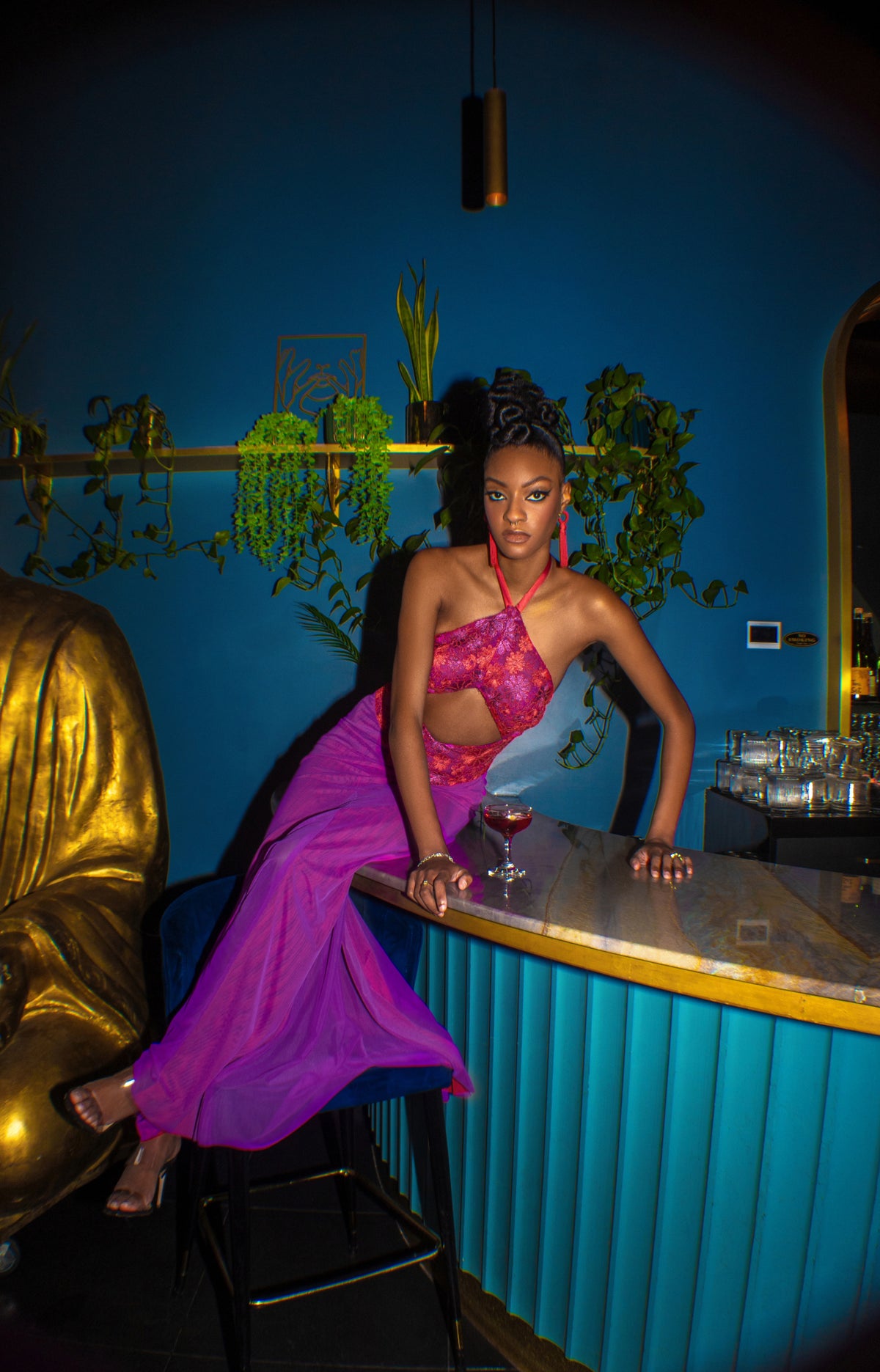 Diana Halter Gown