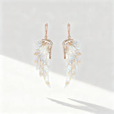 Opal Wonder Earrings (Small, Rose Gold)