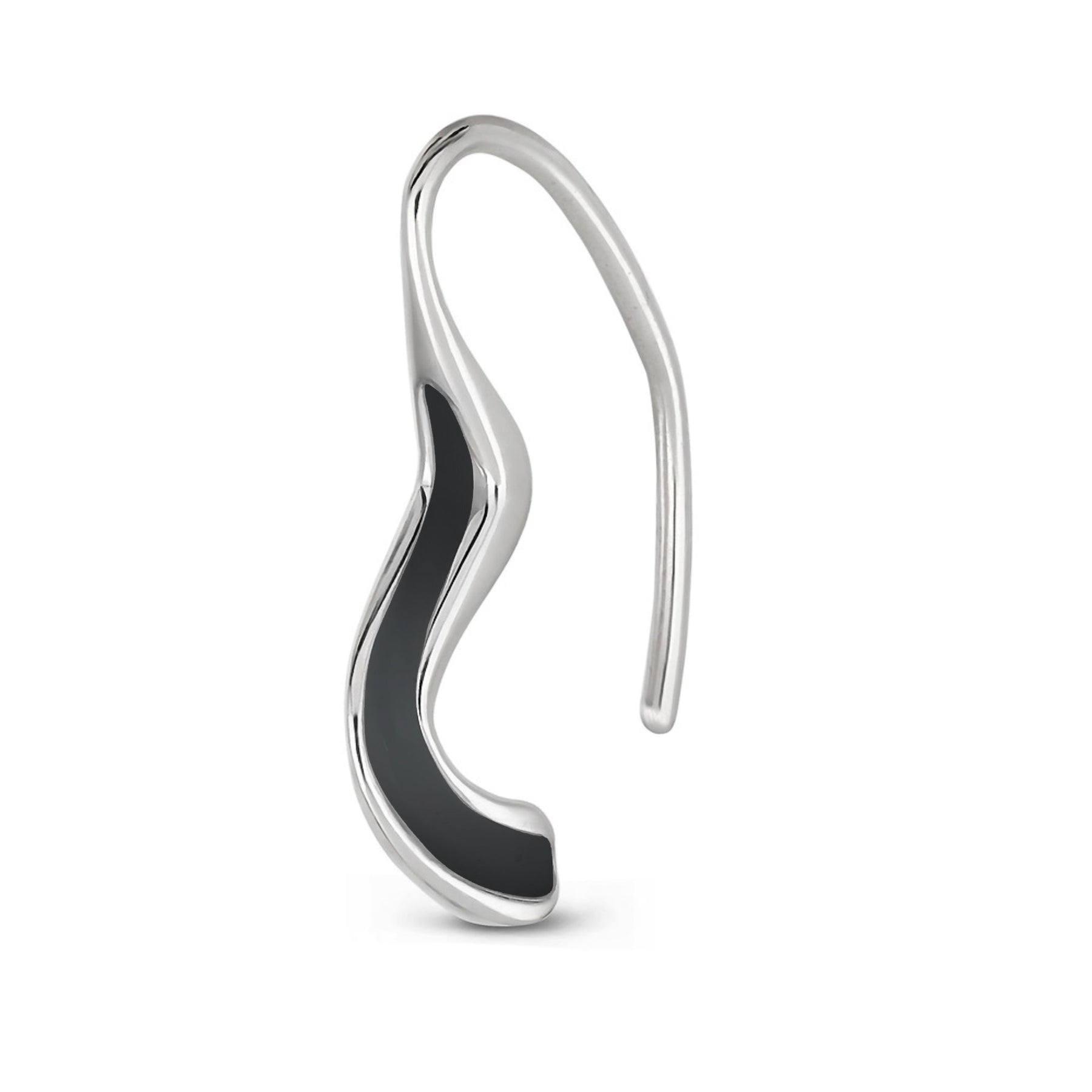 Sahab Color Mini Hoops - Silver