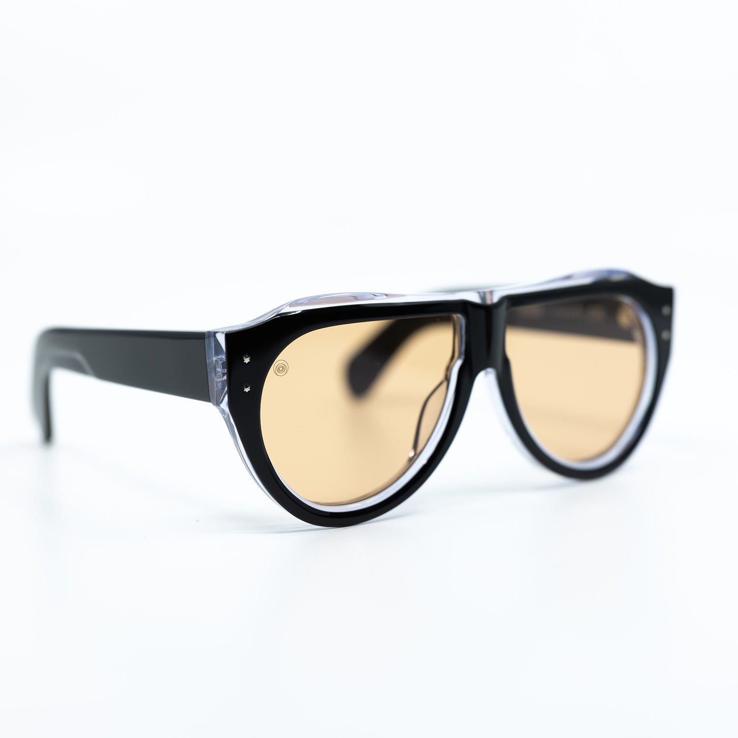 Otto Sunglasses with Black Frame & Orange Lens | Taxxon X Cruzada Special Edition