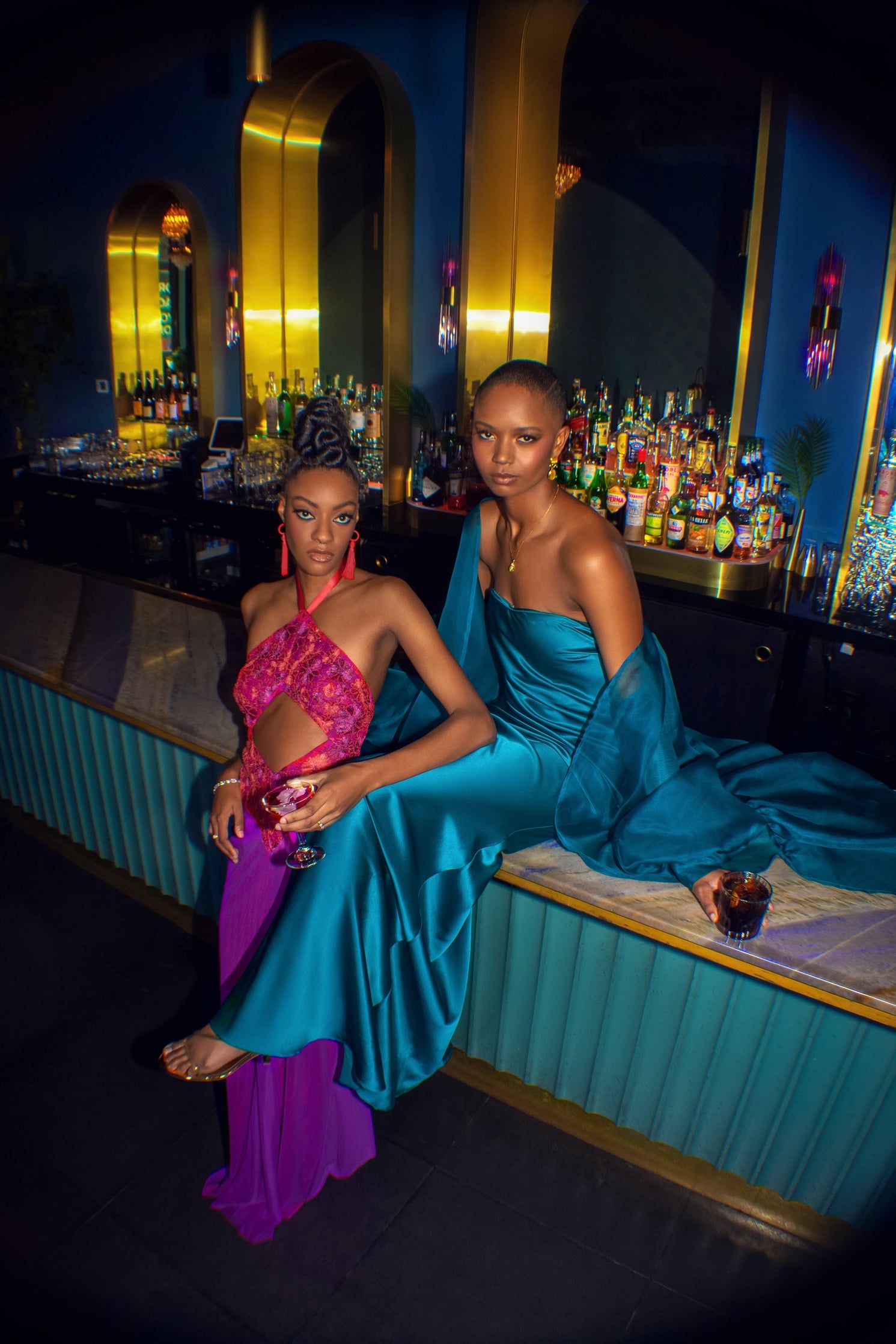 Diana Halter Gown