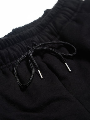 “GAME DAY” FLEECE SHORTS – Black
