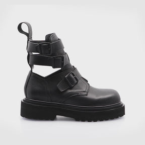 PIRU Urban Chic Combat Boots