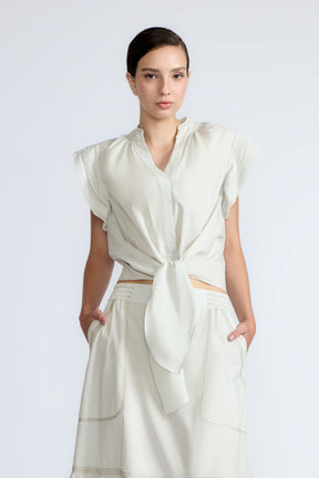 Oriana blouse | Silver