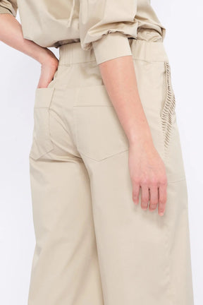 Viena Sculptural Hem Trouser | Pristine