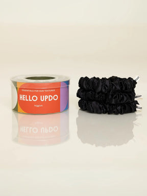 Flora Silk Scrunchie Set