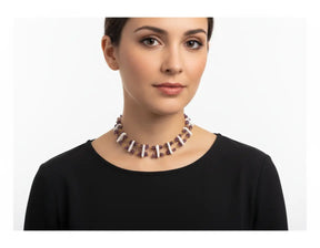 Sicilia Ceramic & Semi-precious Choker