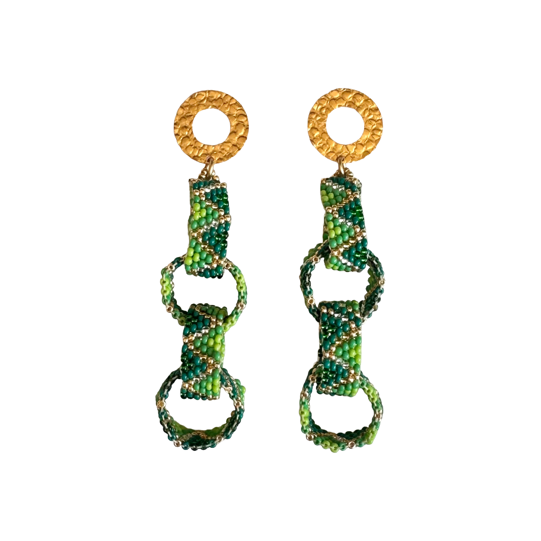 BOLD CHUNKY LINK EARRINGS