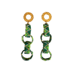 BOLD CHUNKY LINK EARRINGS