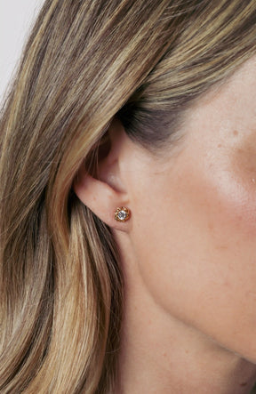 Crown of Thorns Stud Earrings
