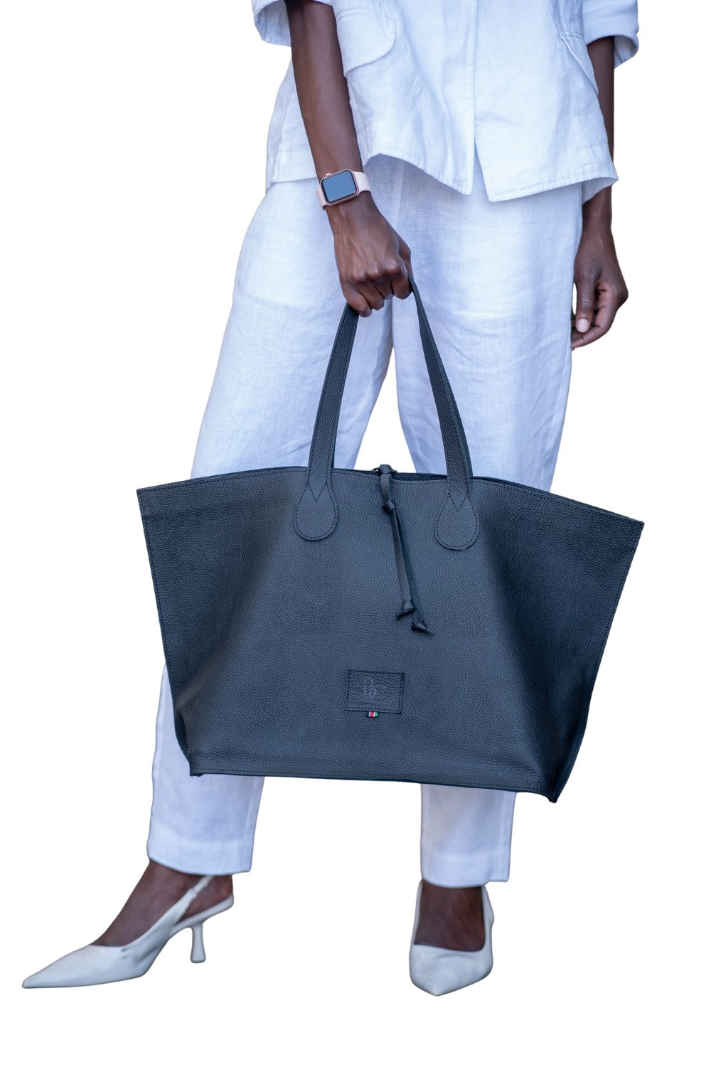 Nyali Leather Tote