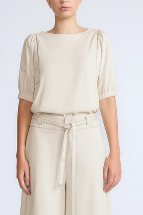 Jamie 3/4 Sleeve Cotton Top