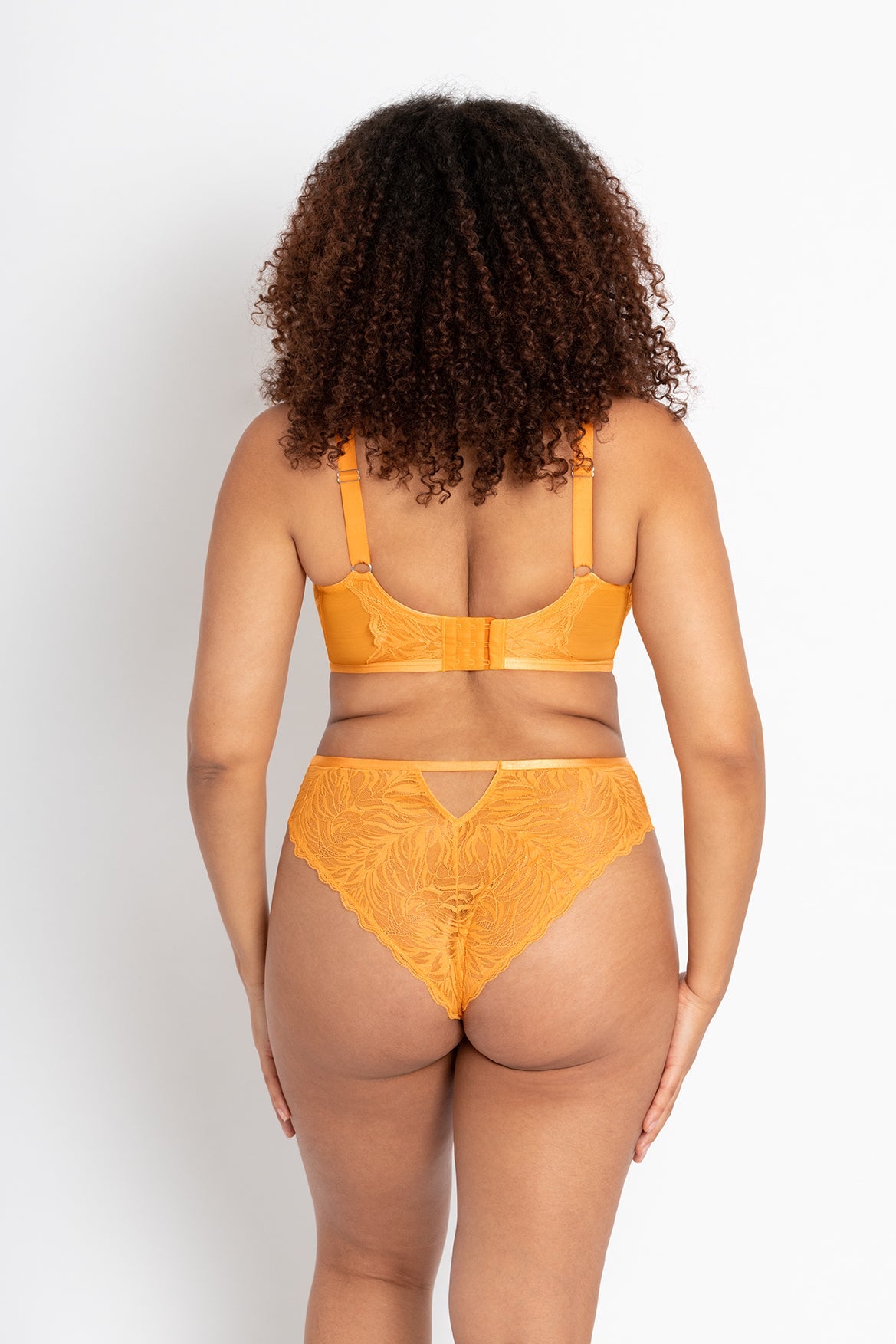 Curvy Kate Lace Daze Brazilian Mango