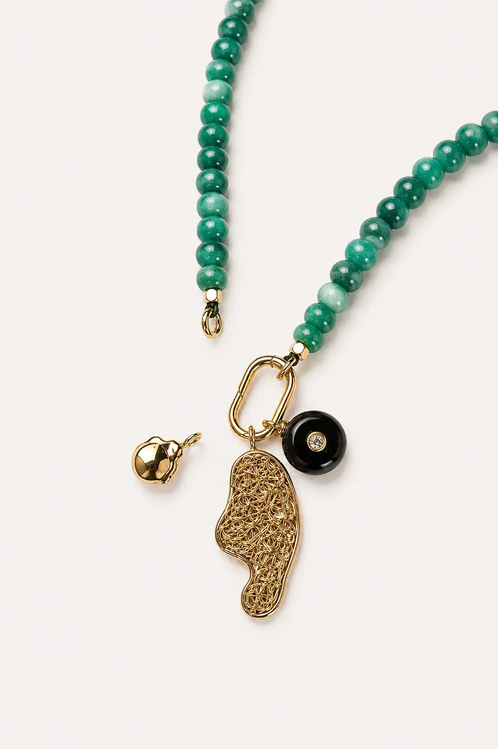 Riviera Sculptural Charm Necklace