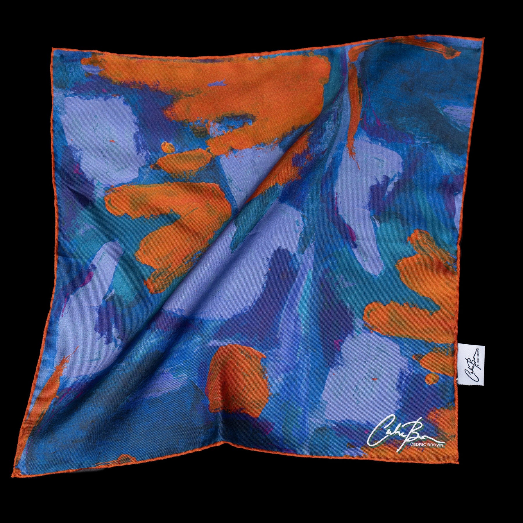 Blue Orange Abstract I PS