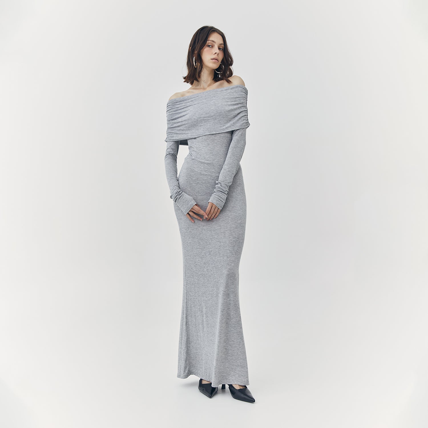 ESME OFF SHOULDER MAXI DRESS