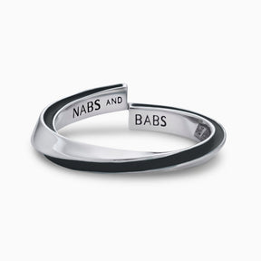 Lilo Color Top Ring - Silver