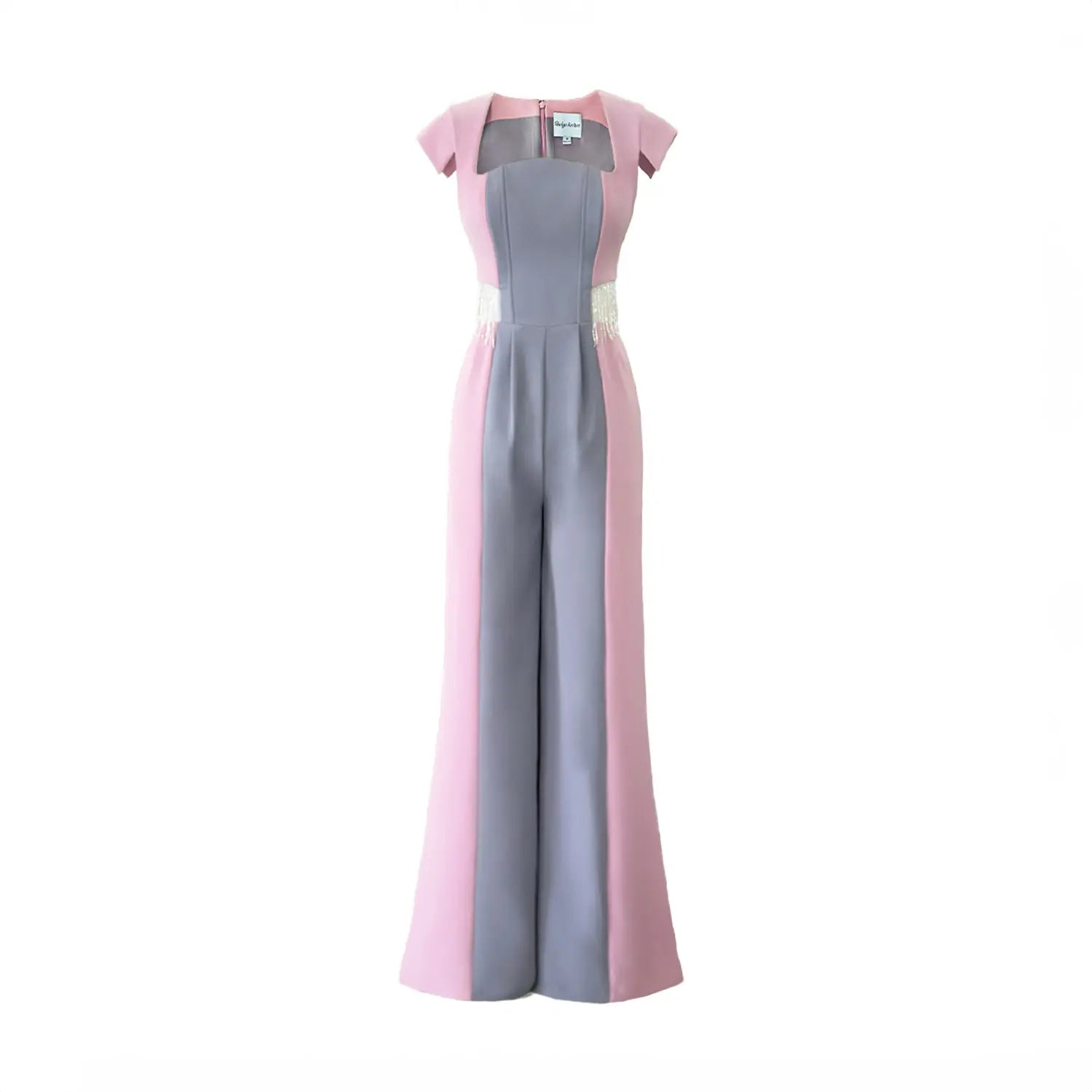 Eva Corset Crepe Jumpsuit