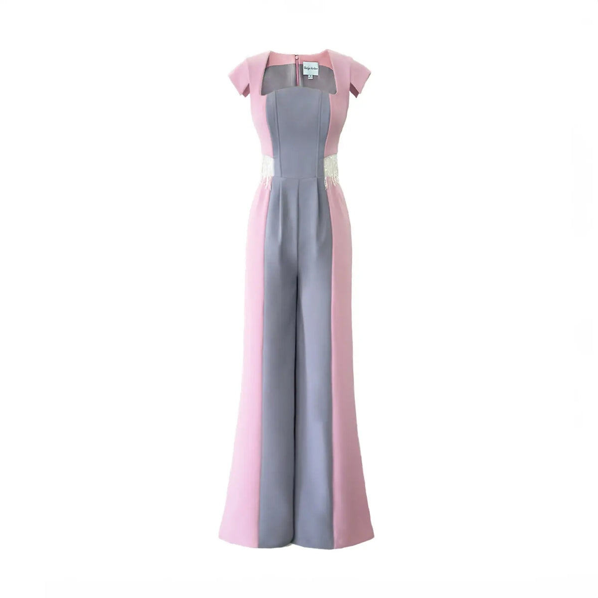 Eva Corset Crepe Jumpsuit