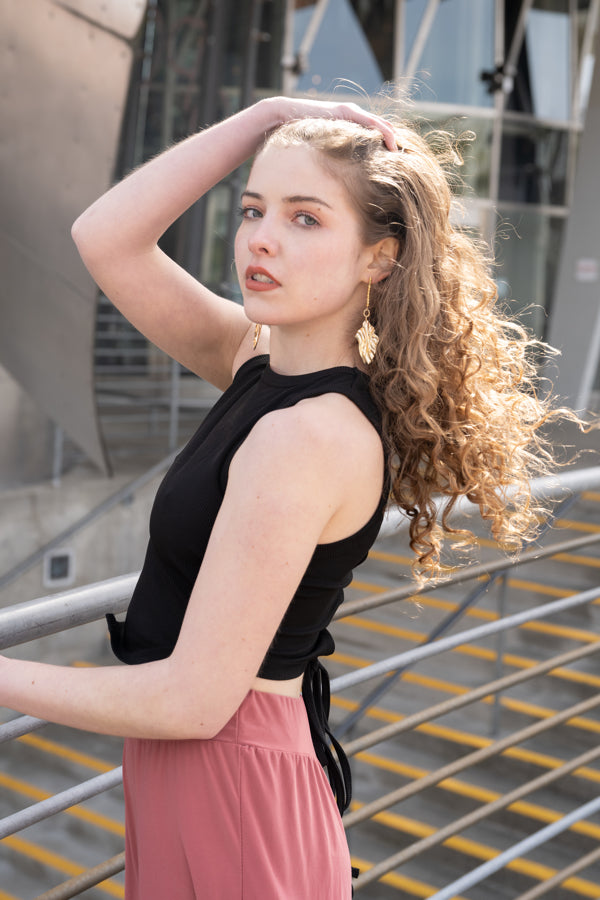 Gold Heatwave Earrings