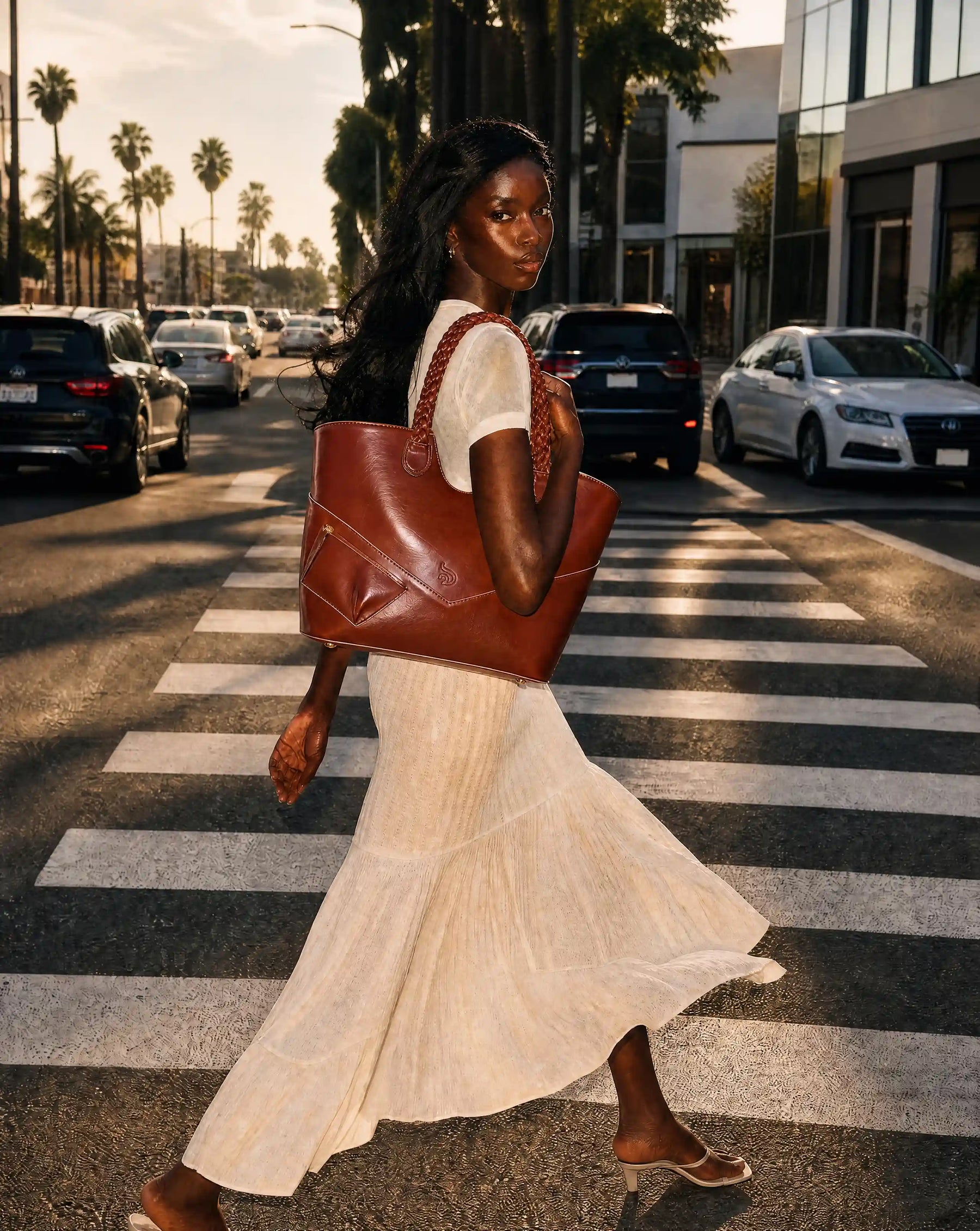 Fefe Carryall Large Structured Tote