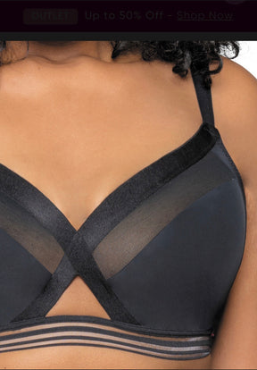Curvy Kate Unwind Bralette Black