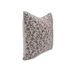 Hand Block Print Thick linen designer Pillow Cover- Varanasi