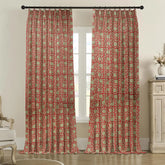 Interior Décor Thick Linen Pleated Curtain - 6 Kamal