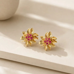 Magnolia Gold Earrings