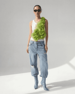 Floral Applique Tank Top