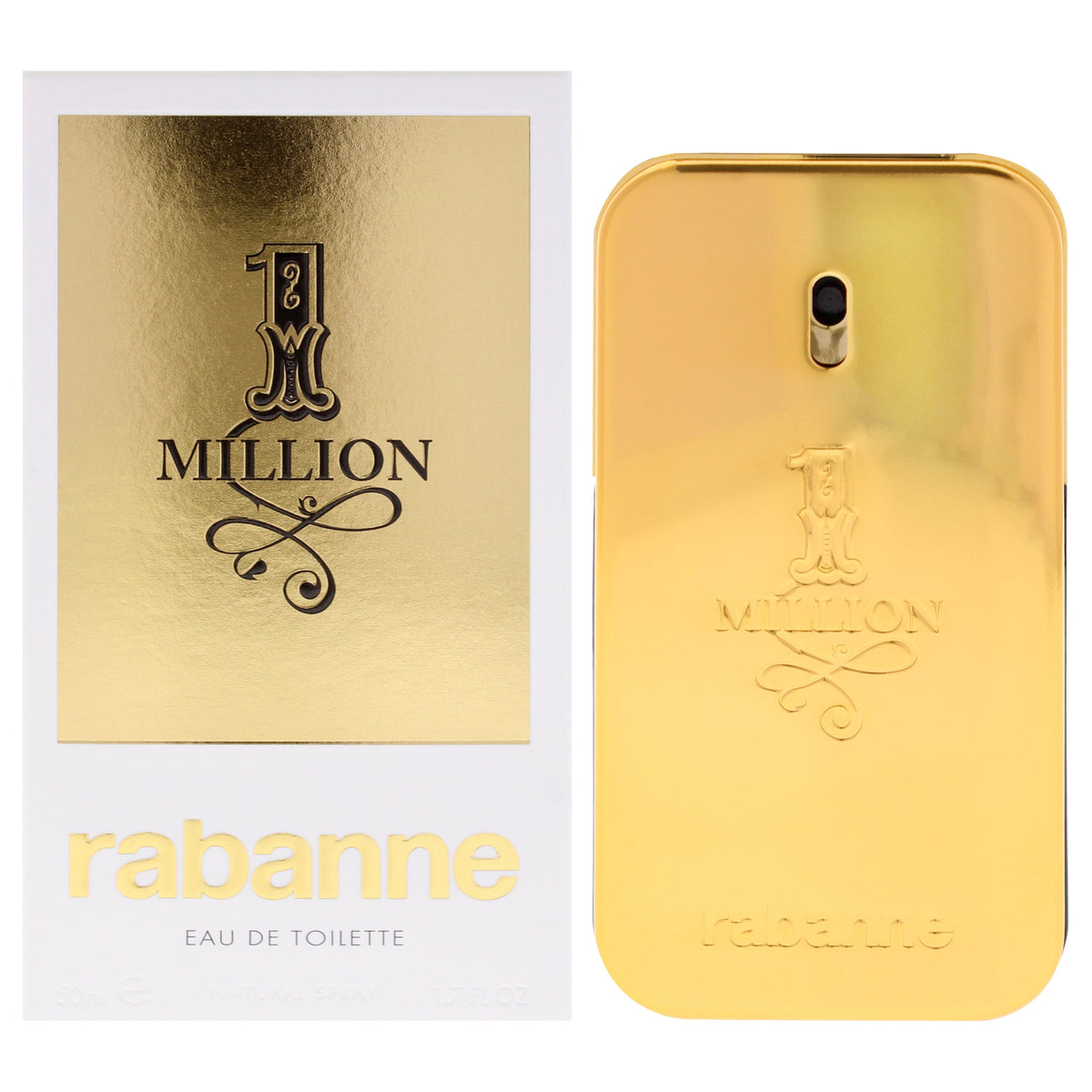 1 Million by Paco Rabanne for Men - 1.7 oz EDT Spray