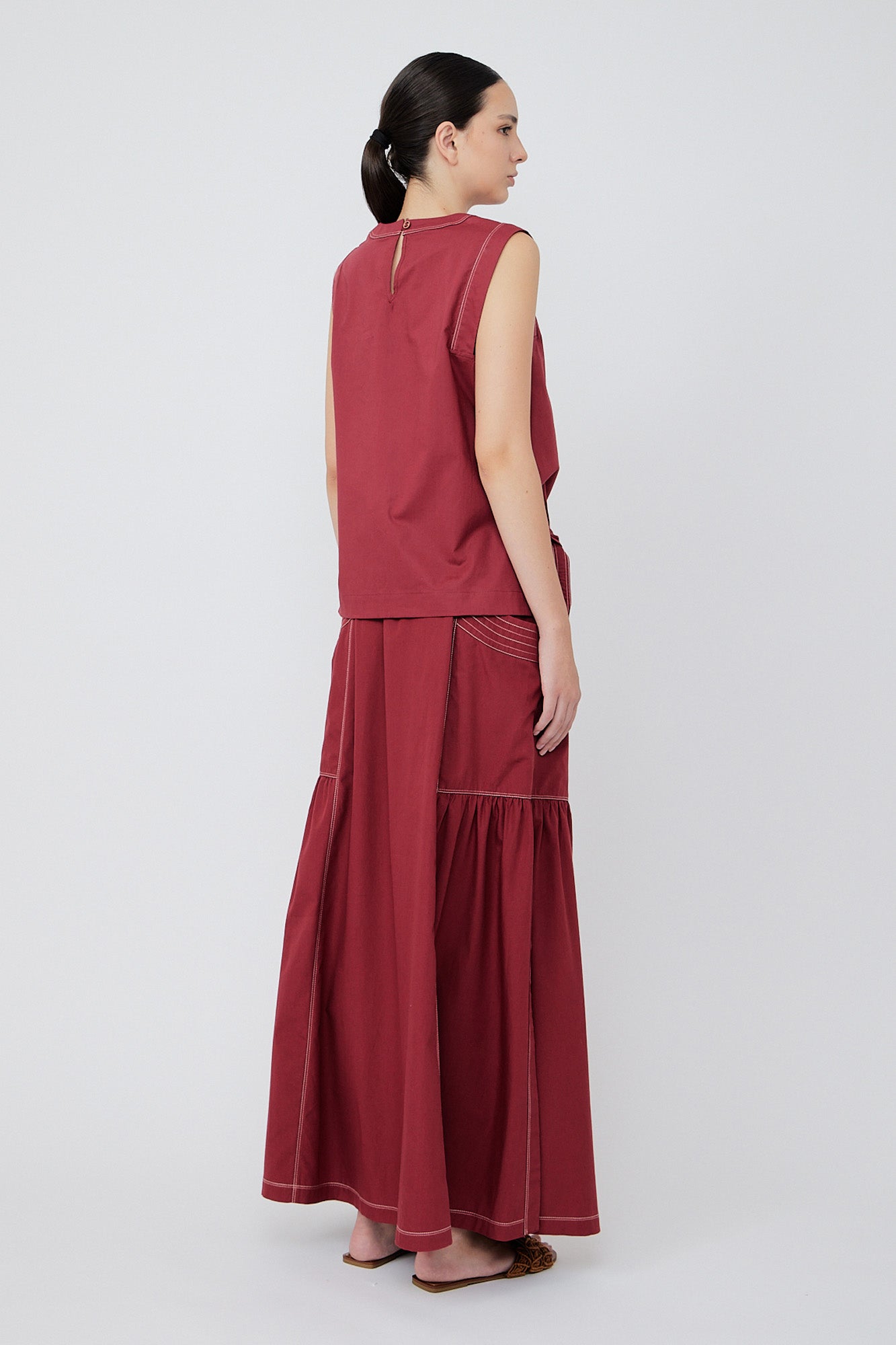 Avayah Blouse | Wine