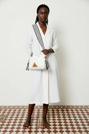 Marinera Water-resistant Crossbody - White