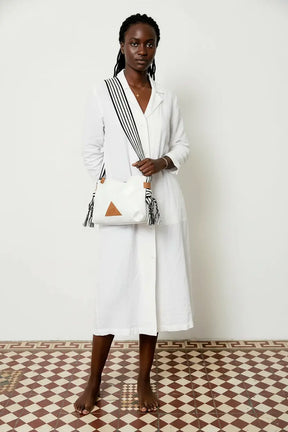 Marinera Water-resistant Crossbody - White