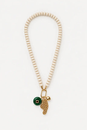 Capri Sculptural Charm Necklace