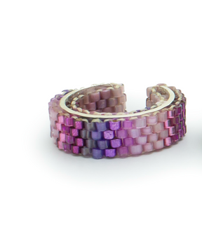 COLOR GEOMÉTRICO Miyuki Earcuffs