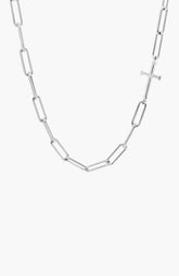 Chain Breaker Cross Necklace