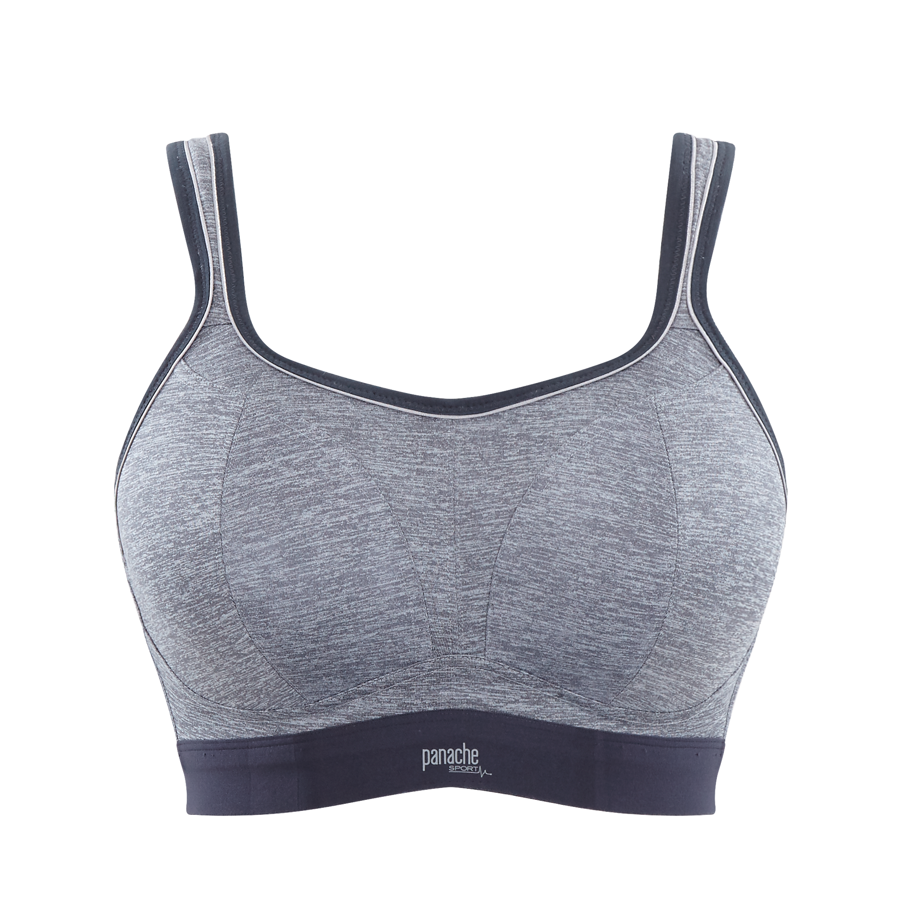 Panache Non Wired Sports Bra Charcoal Marl