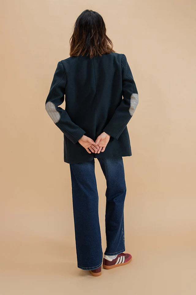 Cambridge Navy Wool Blazer