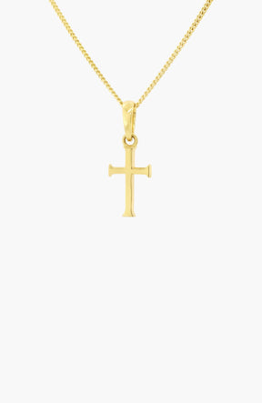 Small Cross Pendant Necklace