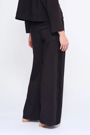 Parker Straight-Leg Trouser | Black