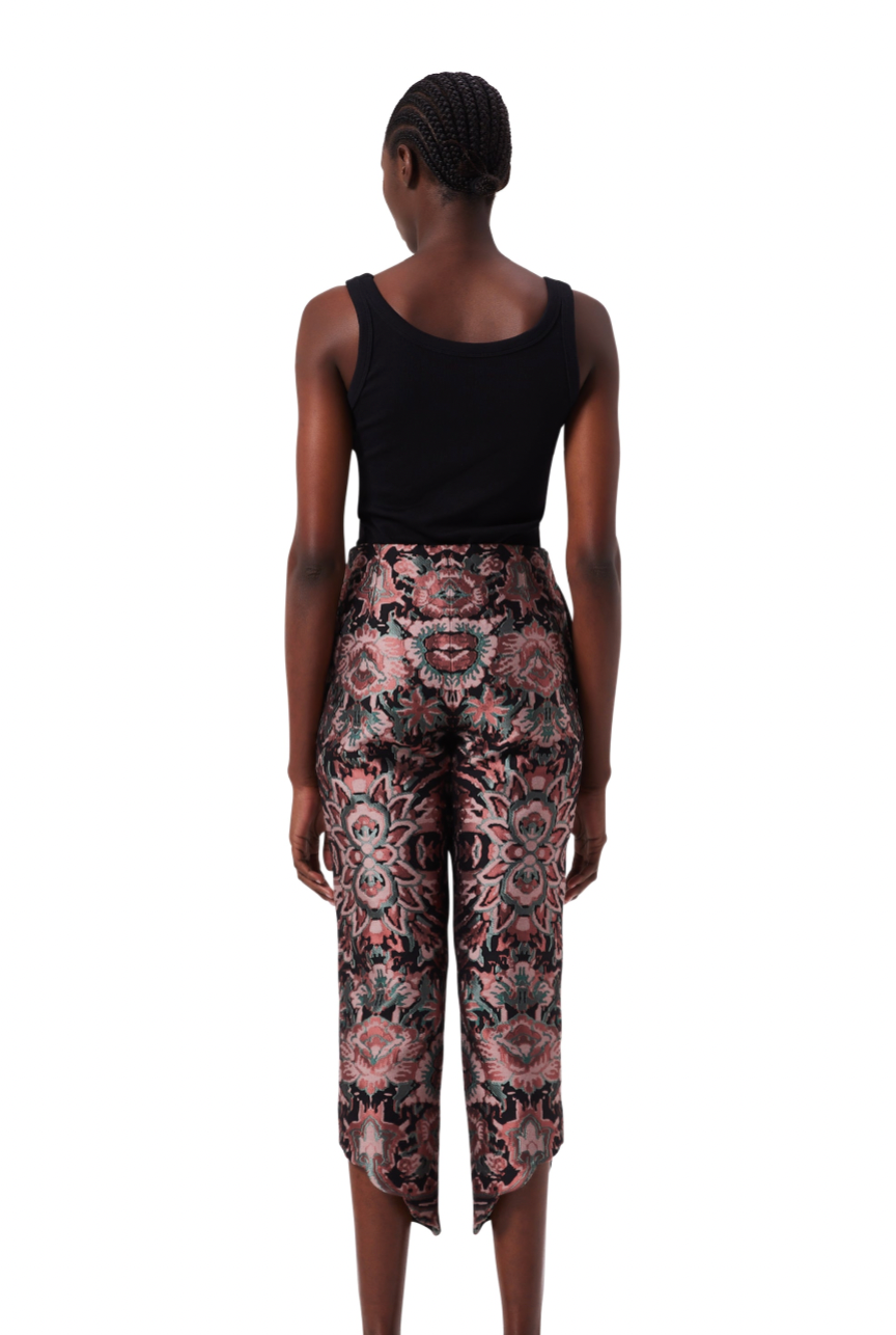 Bract Trousers in Scalloped Elysium